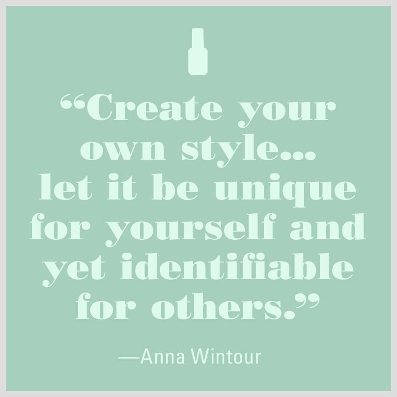 Create your own styleâ€¦